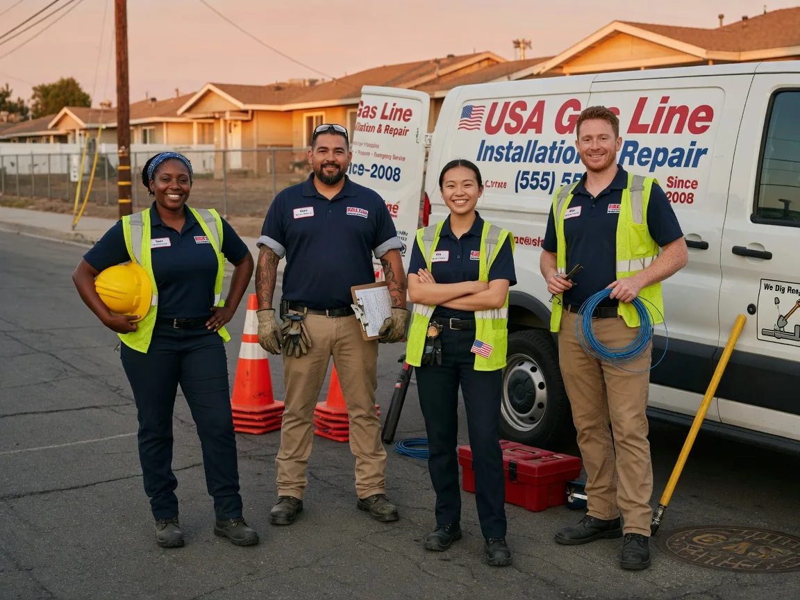Gas Line Installation company in Shasta Lake, CA